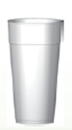Wincup WinCup Drinking Cup 24 oz. White Styrofoam Disposable - 24C18