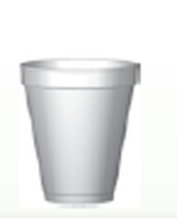 Wincup WinCup Drinking Cup 12 oz. White Styrofoam Disposable - 12C18