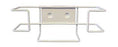 Unimed - Midwest Dual Wire Glove Box Holder Horizontal or Vertical Mount 1-Box Horizontal / 2-Box Vertical White 3-1/2 X 3-1/2 X 11 Inch Coated Wire - BXWW004029