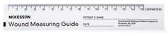 McKesson McKesson Wound Measuring Guide 6 Inch Paper NonSterile - 533-LR/50