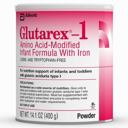 Abbott Nutrition Glutarex-1 Amino Acid Modified Infant / Toddler Formula 14.1 oz. Can Powder - 51140