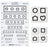 Good-Lite LEA SYMBOLS Massachusetts Vision Chart Set Lea Symbols 10 Foot Pediatric - 259100