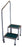 Newmatic Medical - Step Stool with Handrail MRI 2 Steps Steel Frame 8-1/2 / 8 Inch Step Height - 11553