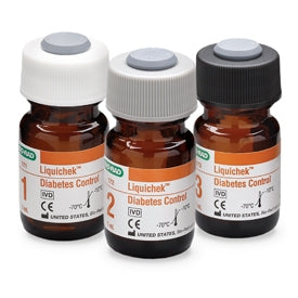 Bio-Rad Laboratories Liquichek Diabetes Management Test Control Hemoglobin A1c (HbA1c) 3 Levels 3 X 1 mL - 172X