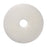 Saalfeld Redistribution Impress Hard Floor Burnishing Pad 20 Inch White Polyester Fiber - 403520