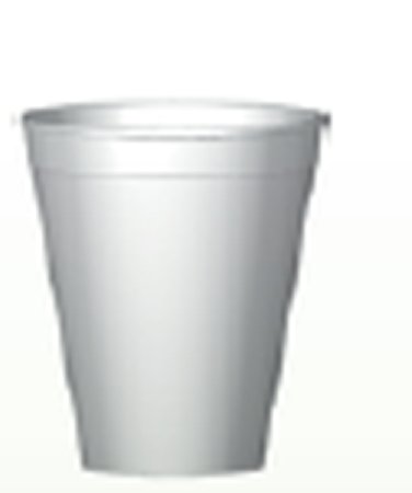 Wincup WinCup Drinking Cup 12 oz. White Styrofoam Disposable - 12C18