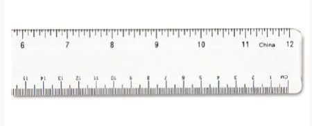 Vwr International Ruler Universal Plastic 12 Inch - 500024-323