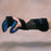 Rolyan Kwik-Form - Functional Resting Hand Orthosis Fabric / Foam / Wire Right Hand Black / Blue Medium / Large - A812702