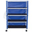 MJM International - Linen Cart with Cover 4 Shelves 175 lbs. per Shelf Weight Capacity PVC 4 Inch Twin Casters - 350-24-4C