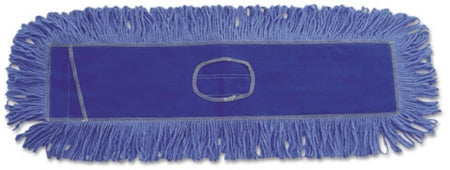 Lagasse Boardwalk Dust Mop Head Looped End 5 X 24 Inch Blue Blended Reusable - BWK1124