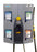 Diversey J-Fill QuattroSelect - Chemical Dispenser Gray Powder Coated Steel Push Button Wall Mount - Lagasse - DVS3764735