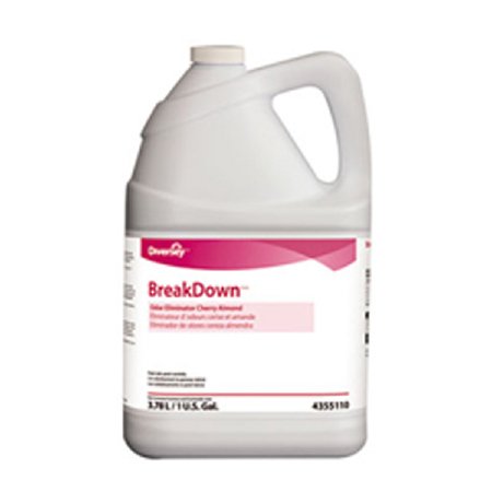 Lagasse BreakDown Deodorizer Enzyme Based Liquid Concentrate 1 gal. Jug Cherry Almond Scent - DVO94355110