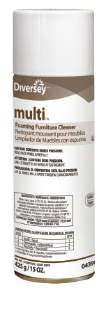 Diversey multi - Surface Cleaner Oil Based Aerosol Spray Foaming 15 oz. Can Lemon Scent NonSterile - DVO904390