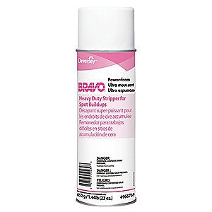 Diversey Bravo - Floor Stripper Liquid 23 oz. Can Solvent Scent Aerosol Spray - DVS94966769