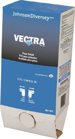 Diversey Vectra - Floor Finish Liquid 2.6 Quart Bag-In-Box Ammonia Scent - DVS4971921