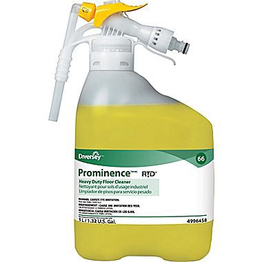 Diversey Prominence HD - Floor Cleaner Liquid 5 Liter Bottle Citrus Scent Manual Pour - DVS94996458