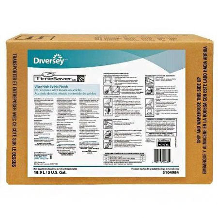 Diversey TimeSaver SR - Floor Finish Liquid 5 gal. Box Ammonia Scent - DVS5104984
