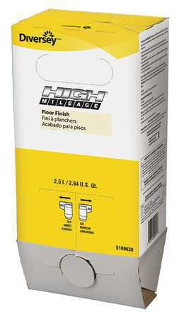 Diversey High Mileage - Floor Finish Liquid 2.5 Liter Bag-in-Box Scented - DVS95109638