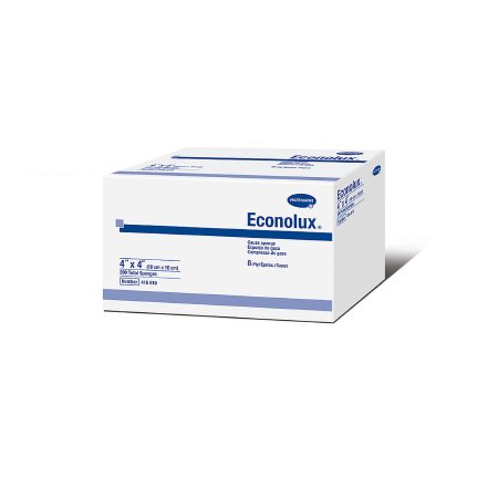 Econolux - Gauze Sponge Cotton 8-Ply 4 X 4 Inch Square NonSterile - 416816