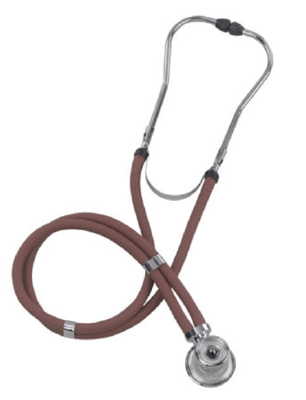 Mabis Healthcare Mabis Legacy Sprague Stethoscope Burgundy 2-Tube 22 Inch Tube Double Sided Chestpiece - 10-419-070