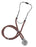 Mabis Healthcare Mabis Legacy Sprague Stethoscope Burgundy 2-Tube 22 Inch Tube Double Sided Chestpiece - 10-419-070