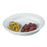 Patterson Medical Supply Partitioned Dish Blue Reusable Melamine 8-1/4 Inch Diameter - 56664405