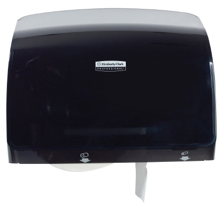K-C PROFESSIONAL MOD - Toilet Tissue Dispenser Smoke Plastic Manual Pull Jumbo Roll Wall Mount - 34831