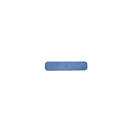 Saalfeld Redistribution Golden Star HD Wet Mop Pad 5 X 18 Inch Blue Microfiber Reusable - AMM18HDBWB