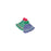 Saalfeld Redistribution Golden Star Scepter Wet Mop Head Medium Green Blended Reusable - AST16GSP9
