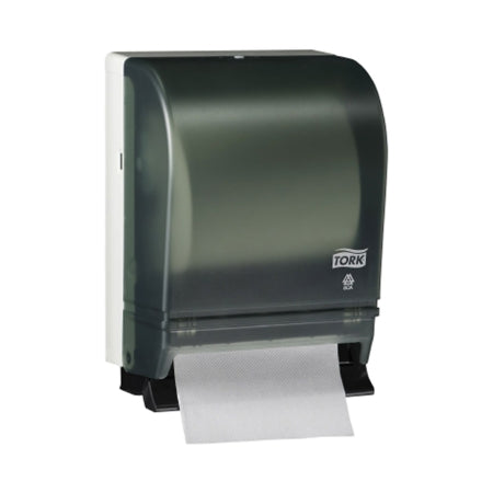 Tork - Paper Towel Dispenser Smoke Plastic Manual Push 1 Roll Wall Mount - 87T