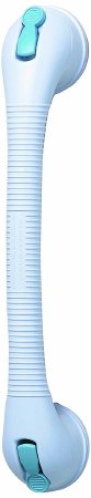 Drive Medical Lifestyle Suction-Cup Grab Bar White Plastic - RTL1270