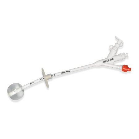 Medline - Triple Gastrostomy Feeding Tube 16 Fr. 24.13 cm Tube Silicone Sterile - DYND70316