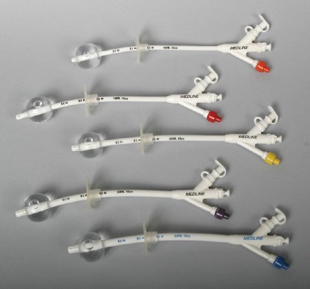 Medline - Triple Gastrostomy Feeding Tube 18 Fr. 24.13 cm Tube Silicone Sterile - DYND70318