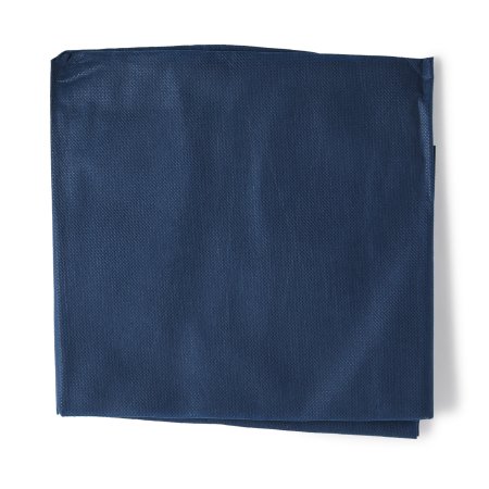 Graham Medical Products - Stretcher Sheet Flat Sheet 40 X 84 Inch Blue Nonwoven Fabric Disposable - 65232
