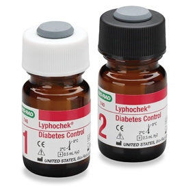 Bio-Rad Laboratories Lyphochek Assayed Control Diabetes Level 2 2 X 0.5 mL - 740X