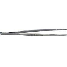 Grafco - Dressing Forceps 5 Inch Length Stainless Steel NonSterile NonLocking Thumb Handle Straight Serrated Tips - 2744