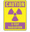 Grainger Accuform Caution Sign Caution X-Ray Radiation - 128782P