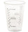 Solo Cup Solo Ultra Clear Graduated Drinking Cup 10 oz. Clear Plastic Disposable - TP10DG