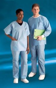 Cardinal - Scrub Pants Straight Leg Large Blue Unisex - 23603PE