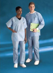Cardinal Converters Scrub Pants X-Large Blue Unisex - 23604PE