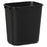 Boardwalk - Trash Can 14 Quart Rectangular Black Plastic Open Top - BWK14QTWBBLA