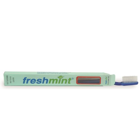 Freshmint - Toothbrush Assorted Colors Adult Nylon - TBBX