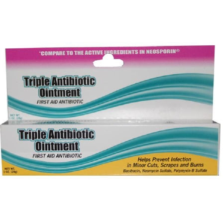 New World Imports First Aid Antibiotic 1 oz. Ointment Tube - TAO1