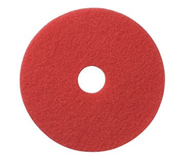 Saalfeld Redistribution americo Hard Floor Buffing Pad 21 Inch Red Polyester Fiber - 404421