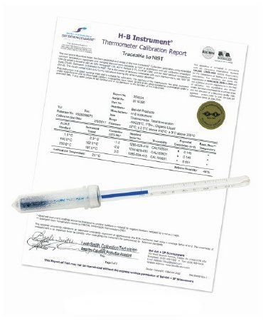 Durac - Liquid-in-Glass Thermometer Celsius 18° to 60°C Partial Immersion Does Not Require Power - 13201910