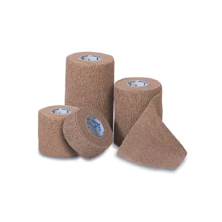 Co-Flex·Med - Cohesive Bandage 4 Inch X 5 Yard 16 lbs. Tensile Strength Self-adherent Closure Tan Sterile - 7400S-018