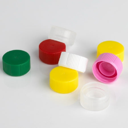 Globe Scientific Tube Closure Polypropylene Screw Cap Clear For Microcentrifuge Tube NonSterile - 111672C