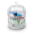Colonial Bag - Trash Bag 55 gal. Clear LLDPE 0.45 mil 36 X 58 Inch X-Seal Bottom Flat Pack - CXC58M