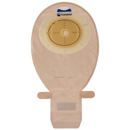 SenSura Xpro - Ostomy Pouch One-Piece System 11-1/2 Inch Length, Maxi 1-1/4 Inch Stoma Drainable Flat, Pre-Cut - 15993