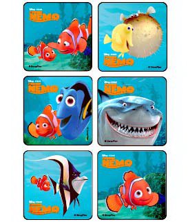 Disney - 75 per Unit Finding Nemo Sticker - 2333